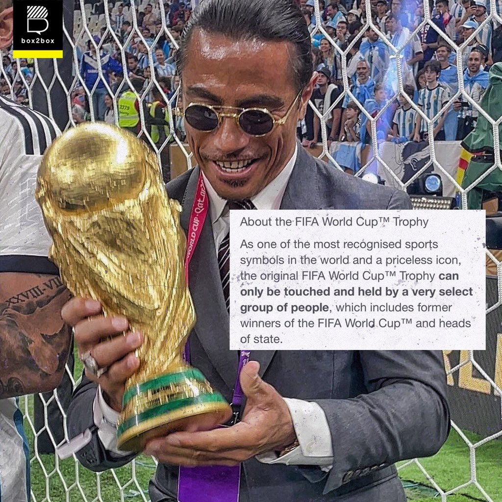 Box2BoxBola's tweet photo. Harusnya gak boleh tuh si Salt Bae, eh tapi kok Agüero… https://t.co/3iOqL2PXLo
