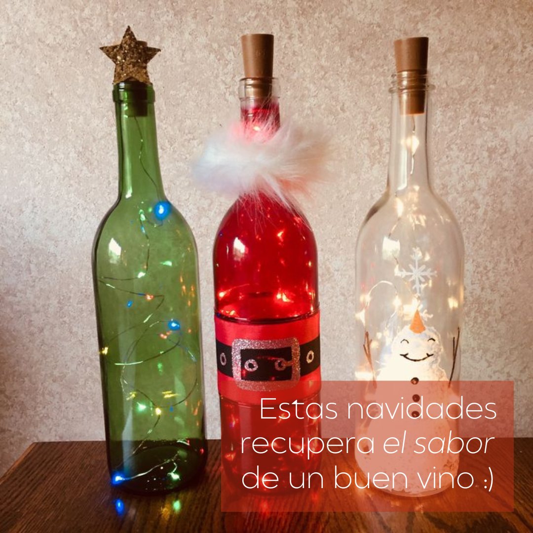 BoPersonales's tweet photo. 🥂Brindamos por unas bonitas navidades. Y si se acaba el vino, ya tenemos luces para decorar la cena 😊
#Navidad #Vino #BodegasPersonales #HazteBOPER #winelover https://t.co/zTi4UaNdha