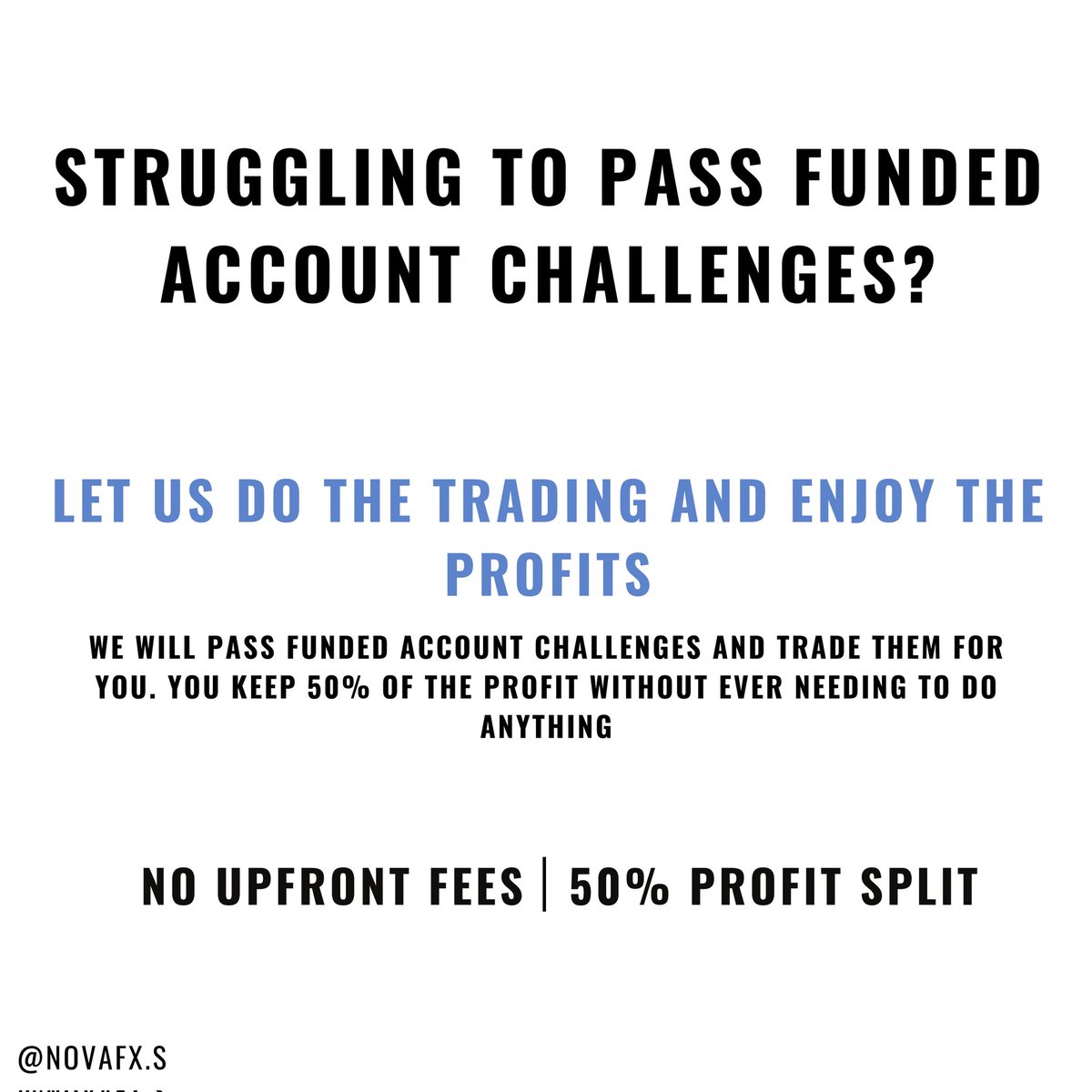 NovaFX | Funded Account Management (@NovaFXs) / Posts / X