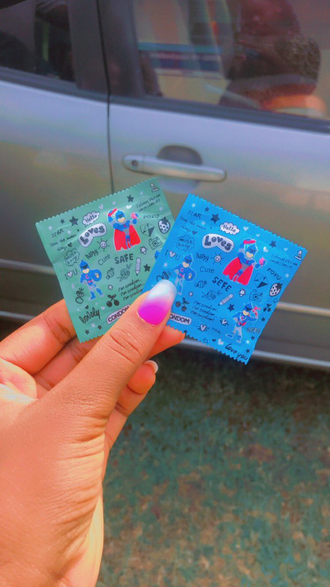 CuteKilla3's tweet photo. Take ur health into ur hands today by trusting condoms as ur number one prevention against STD’s and unwanted pregnancy #SafetyWithPleasure https://t.co/ZI8Q6BsZqh