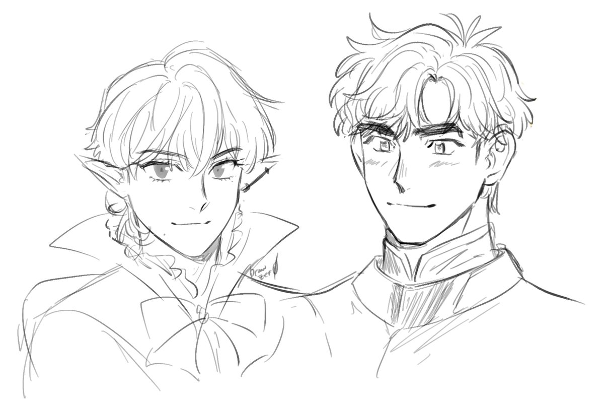 drcqo_hkvh's tweet photo. jhmw cosplaying as ridley and vandel from HVV?😂😂😂
was joking to my friends that there are only two types of faces i can draw and those are https://t.co/9Xwn3Rt0X5