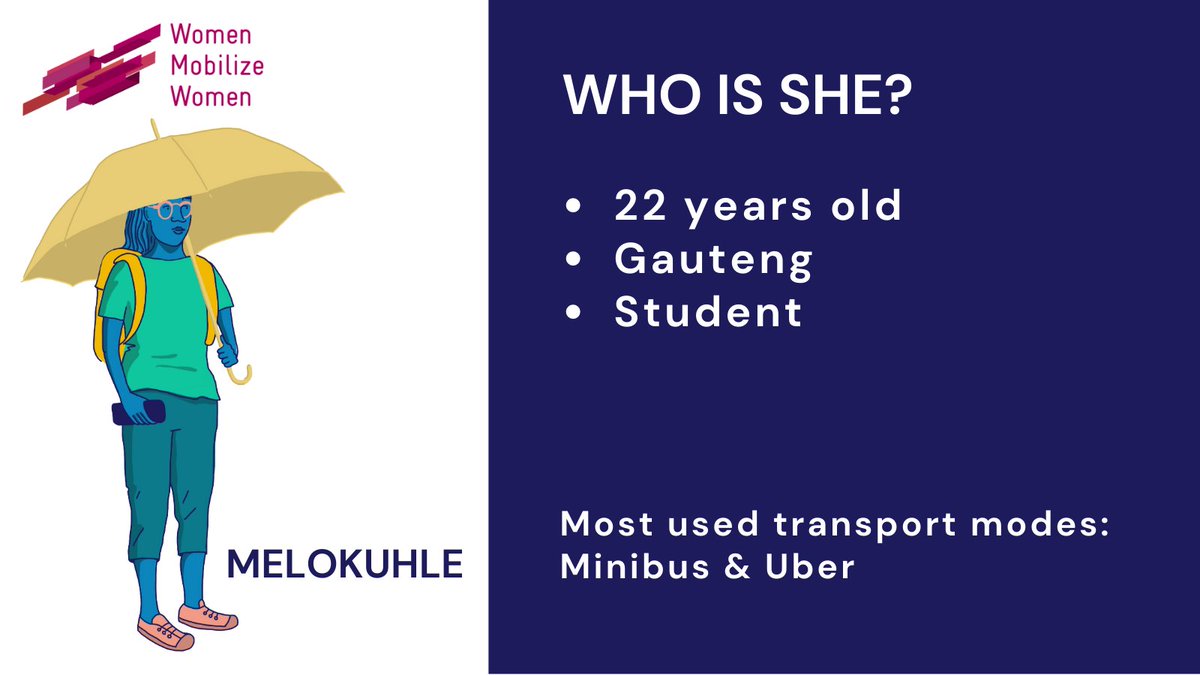 WomenMobilize's tweet photo. "The drivers often speak badly to us from both a sexual harassment perspective & a respect one!"
There are various pain points women & girls try to avoid when traveling. 🚌
How does Melokuhle cope with that on her daily journey? 🔗 https://t.co/A8dGrqvY5a
#GenderDataForTransport https://t.co/YzKmTMgcrl