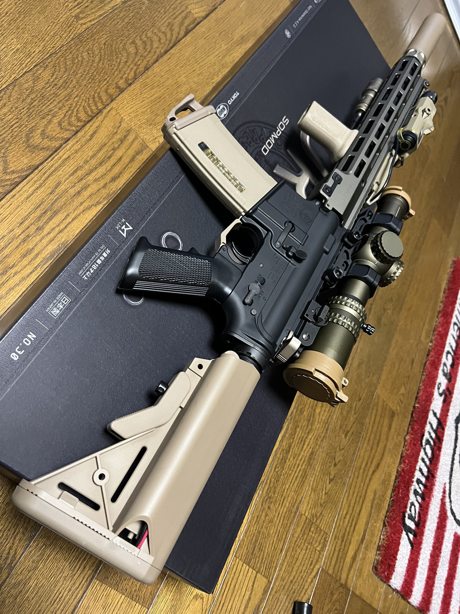 東京マルイ 次世代電動ガンM4 CQB-R 電子トリガーTITAN/オマケつき