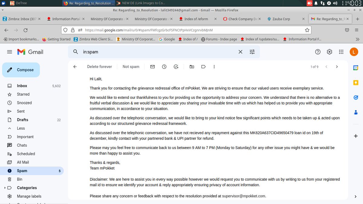 Lalitsi5's tweet photo. Please check reply received from merchant and refund the money check attachment https://t.co/ew7E6PXQtS