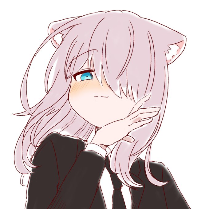  絶対こんな顔しないだろって思いながら描きました 