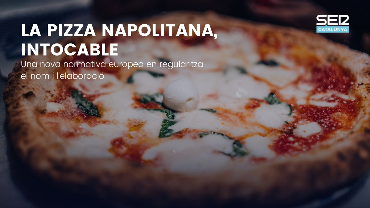 AquiCatalunya's tweet photo. 🍕 A partir d'ara, de pizza napolitana només n'hi ha una.

Si no es compleixen els requisits i es ven sota aquest nom, pot haver-hi sanció econòmica. N'hem parlat amb la periodista @PanoPaula.

🔗https://t.co/XkQg4b3fub https://t.co/BfL5gkkemT