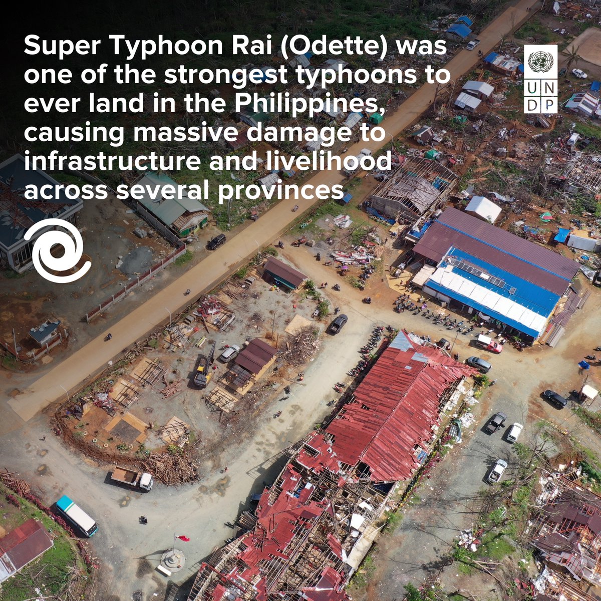 It has been a year since Super Typhoon Rai (Odette) brought torrential rains, strong winds, and storm surges to the provinces of Surigao del Norte, Dinagat Islands, Palawan, and other areas in the Visayas.