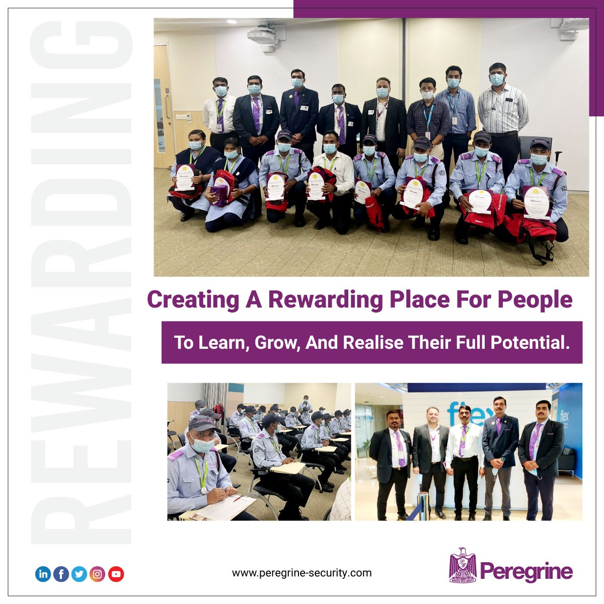 Tenonfm's tweet photo. At Peregrine, our employee outreach programmes are focused on enabling our employees to gain confidence in their talents, skills, and abilities so that they can achieve the goals they set their eyes on. 

#PeregrineAtTopFlight #TenonGroup #LifeAtTenon #rewardsandrecognition https://t.co/pff15jjYcj