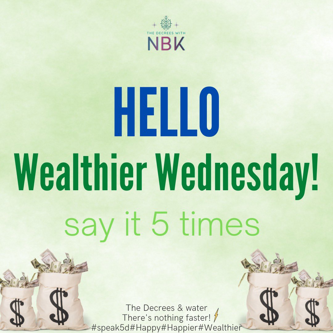 NBKspeedster's tweet photo. #WednesdayThought #TodaysTip
💚 Today’s colour is aquamarine or green
🍏🥗 A good day to donate anything green like spinach, mung beans (green gram), plants, etc #NidhuBKapoor #HappyWednesday #TheDecrees https://t.co/ZnfNmtpPyH