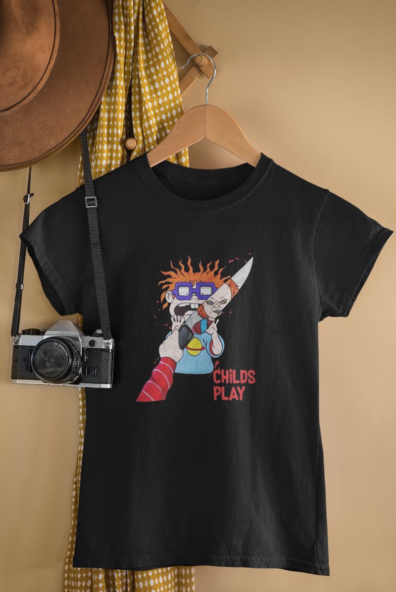 Jessica12091982's tweet photo. Rugrats scary Chucky Doll with knife child’s play T shirt
#tshirtstore #gifts #birthdaygifts #giftsidea #cheaptees #funnytees #cheapshirt #tshirt #tshirtdesign #tees #graphictees #graphictshirt

https://t.co/3W10TITYBs https://t.co/ZAtv9yejkQ