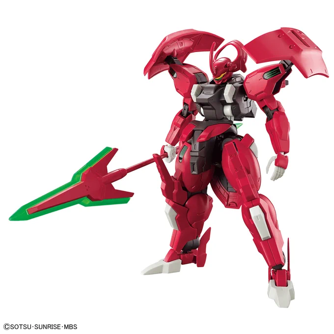 なんか頭の形がダリルバルデに似てるような…?まさかジェダーク社まで実はガンダム作ってましたテヘッ的な流れじゃあるまいな 