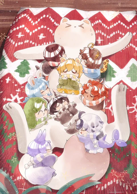 (Mini pets series)Stay warm with Topper 