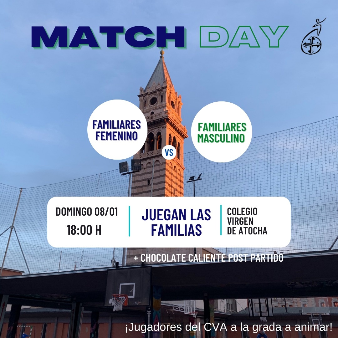 CVABaloncesto's tweet photo. JUEGAN LAS FAMILIAS 🏀👨‍👩‍👧

¡Tenemos nuevo plan para todos los familiares de nuestros jugadores CVA!
El día 8 de enero a las 18:00h habrá un partido que disputarán los familiares de femenino vs los familiares de masculino.
Os animamos a venir a apoyar a los que siempre os apoyan 💙 https://t.co/keJw41PBXP