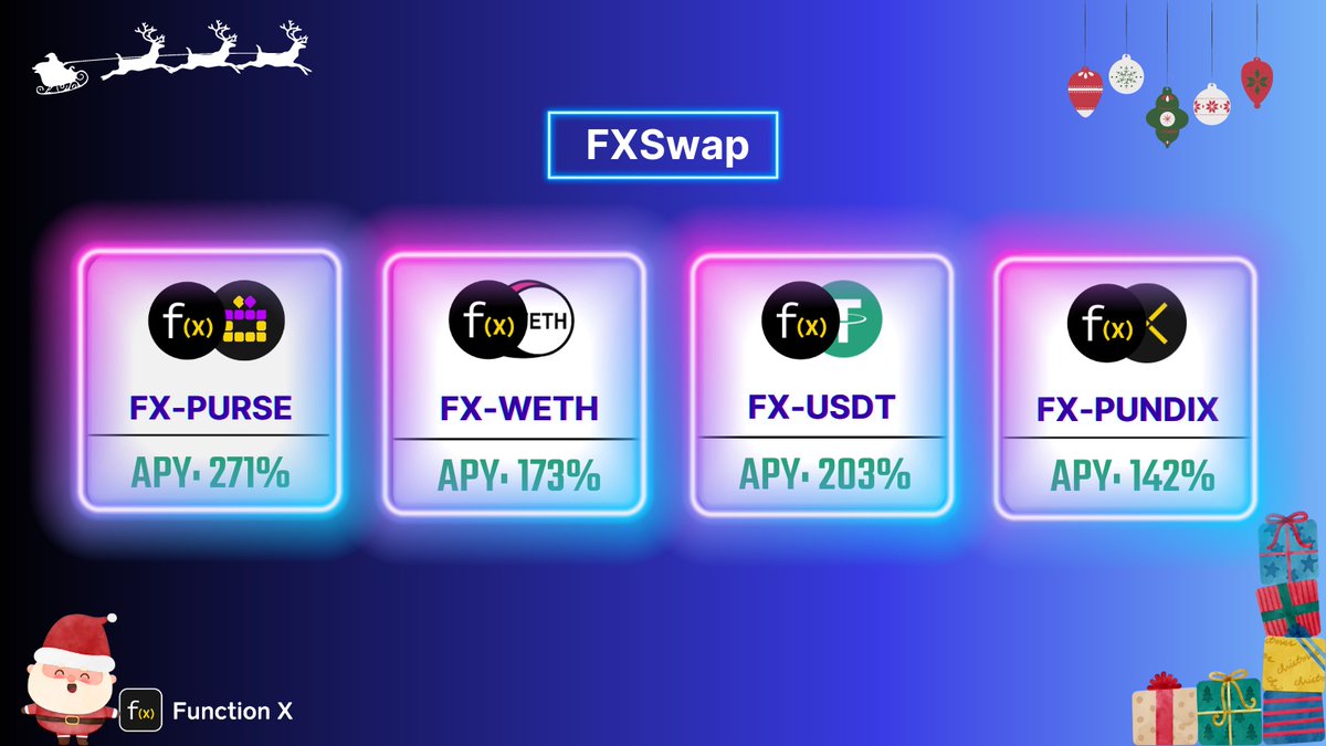 PundiAI's tweet photo. GM!

Q: Why did the farmer start using #blockchain in his cropland? 🧑‍🌾
A: Because he wanted to harvest some $FX 

🚜 $FX - $PURSE 271% APY
🚜 $FX - $WETH 173% APY 
🚜 $FX - $USDT 203% APY
🚜 $FX - $PUNDIX 142% APY

Get in the #FunctionX 🚜 to farm!

🔗https://t.co/KwKMUGZyah https://t.co/81NAHh2yff