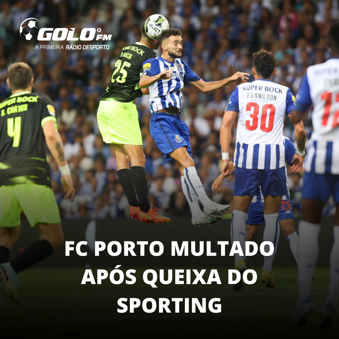 GoloFMpt's tweet image. O FC Porto acabou multado em 6120 euros, por via de um processo disciplinar instaurado pelo Conselho de Disciplina. O castigo foi aplicado após queixa por parte do Sporting!

#ConselhodeDisciplina #Multa #FCPorto #Queixa #SportingCP #Futebol #Desporto #GoloFM