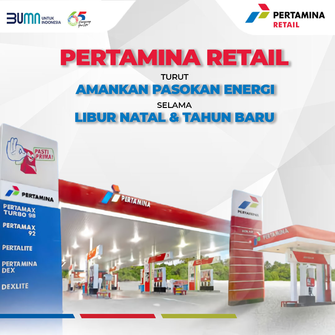 Pertamina Retail turut amankan pasokan enegri selama libur Natal dan Tahun Baru 

#PerjalananTenangLiburanSenang bersama Pertamina Retail 

#PertaminaRetail
#NATARU2022