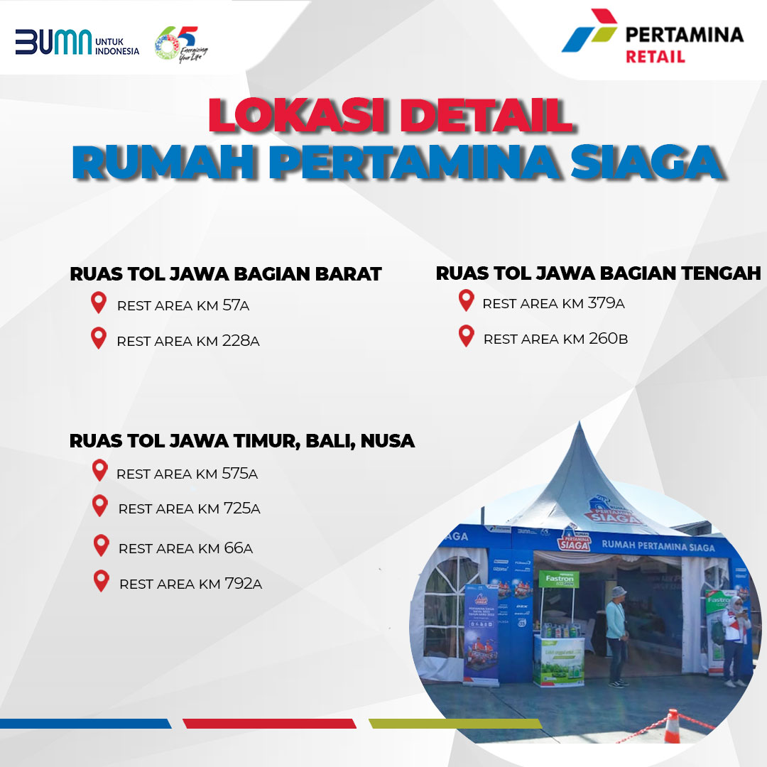 Yu cek lokasinya sobat..

#PerjalananTenangLiburanSenang bersama Pertamina Retail 

#PertaminaRetail
#NATARU2022