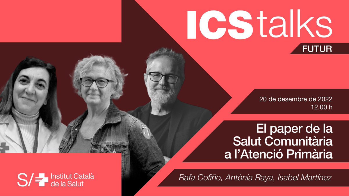 AlbaRosello's tweet photo. Ahir vaig tenir l’opotunitat d’assistir a l’#ICStalks sobre #SalutComunitària en l’Atenció Primària i va ser apassionant 💜 https://t.co/4ocsRtcEXe