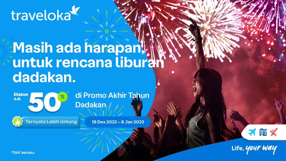 apaajaaa____'s tweet photo. Mendadak Liburan bareng ontiii xixi pake #TravelokaPromoDadakan yakali udh mau akhir tahun dirumah aja ya kann wkwkw apalagi di Traveloka lgi bnyk bgt promo dadakan ✨ https://t.co/61mNTSqguJ