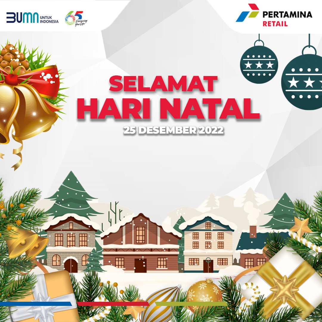 Selamat Hari Natal 2022
Semoga damai dan kebahagiaan selalu menyertai kita

#pertaminaretail