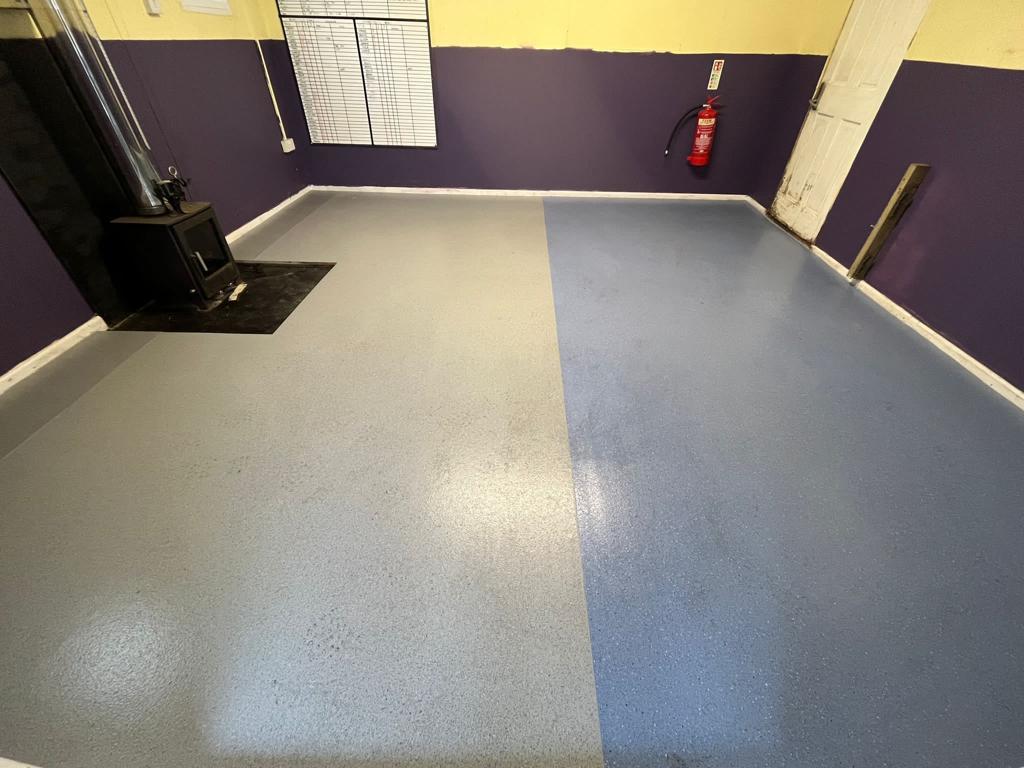Earlier in 2022 we helped out <a href="/Dogs4Rescue/">Dogs 4 Rescue</a>, an independent kennel-free rescue in Manchester &amp; provided vet grade flooring, plus a team member James, to fit out the dogs' stove room. We also fitted the stove kitchen, which had been donated but no-one to professionally seal it.