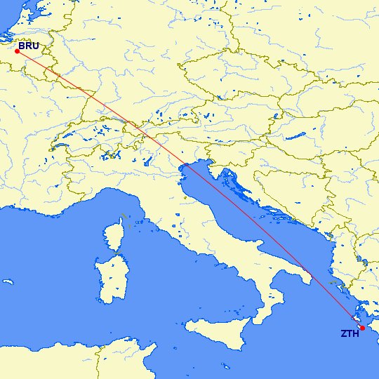 SeanM1997's tweet photo. Transavia load 1 new route into the system:

🇧🇪Brussels - 🇬🇷Zakynthos - begins 29 April 2023 - 1x weekly flight https://t.co/pH5czZOG77