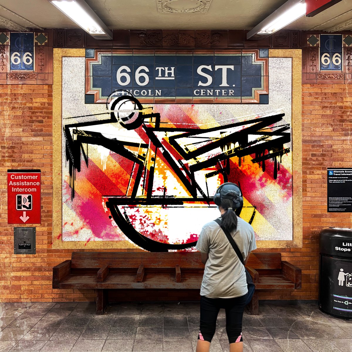 QuestNFT5000's tweet photo. https://t.co/w5fvUnjNCx
.
#streetart #artforsale #graffiti #graffitiart #wallart #NYC #NewYorkCity #NewYork #artwork https://t.co/YWHe8X4tEF