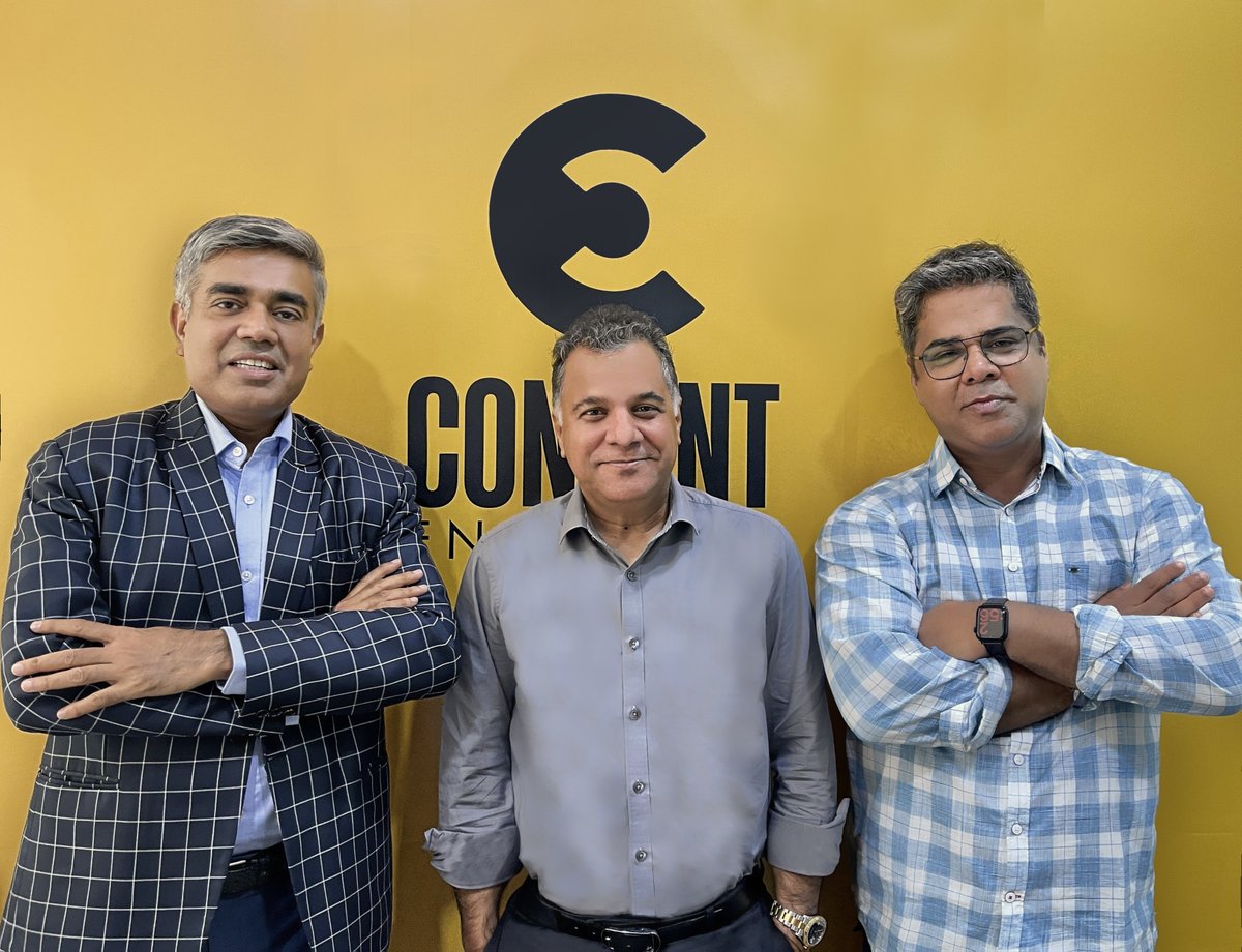 VarmaSaurabh's tweet image. It was a pleasure hosting #MediaMaven, #CreativeThinker; #RajNayak, a true leader who #disrupted the media Industry and is responsible for making #Colors, #Viacom18, #StarTV &amp;amp; #NDTV no.1! 

#HouseOfCheer 
@ContentEngr @rajcheerfull @VarmaSaurabh @UtpaalAcharya