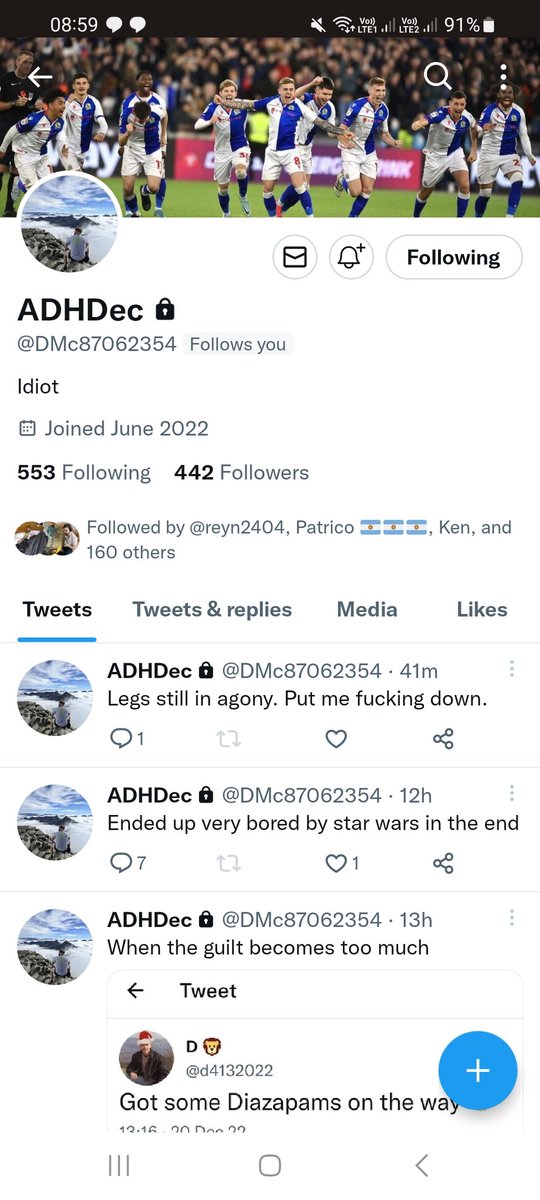 Joelslist's tweet photo. @DMc87062354 @Brit1Boxing Here's your profile. No balloons no birthday #RuleAreRules https://t.co/Rs22wytc0f
