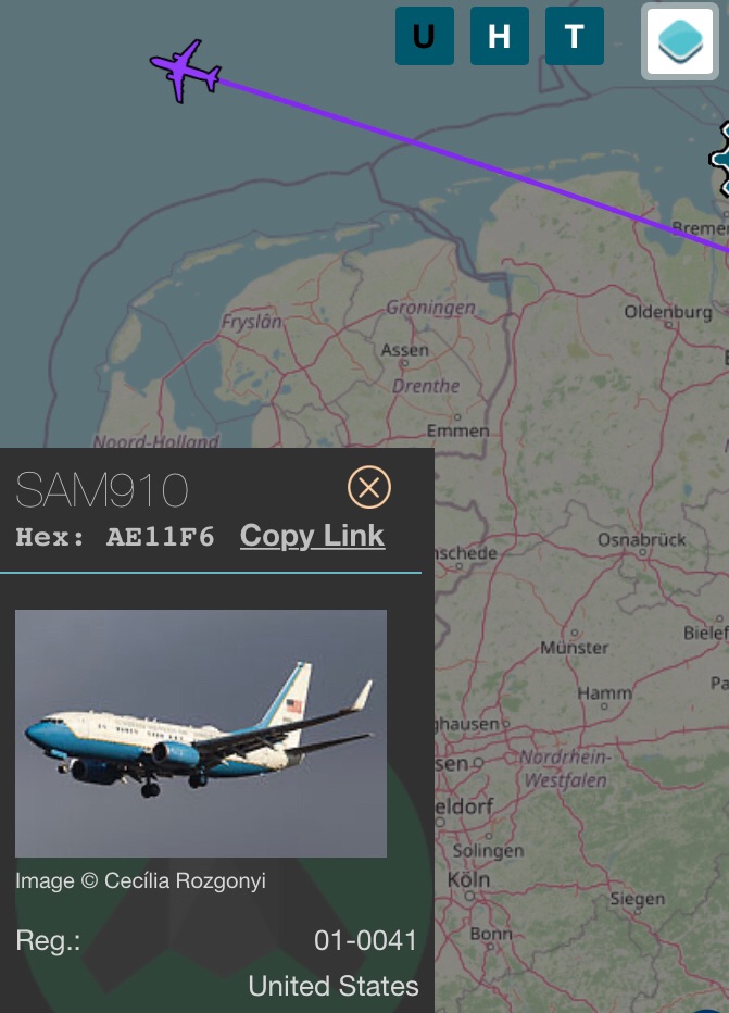 Zelenskyy en route to Washington