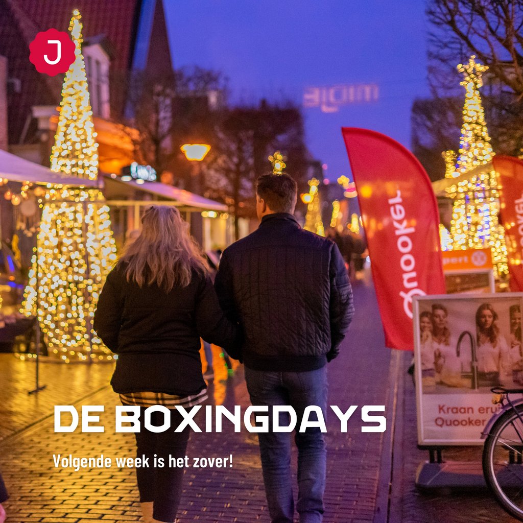 Volgende week is het zover! De BOXINGDAYS zijn er dan weer na dik twee jaar!

#boxingdays #boxingdaysinjoure #injoure #jouwsters 
#demid #mid #winkelsjoure #joure #jourekoffie #koffie #fries #fryskemarren #friesland #leukstewinkels #leukstewinkel #komlangs #social #winkel