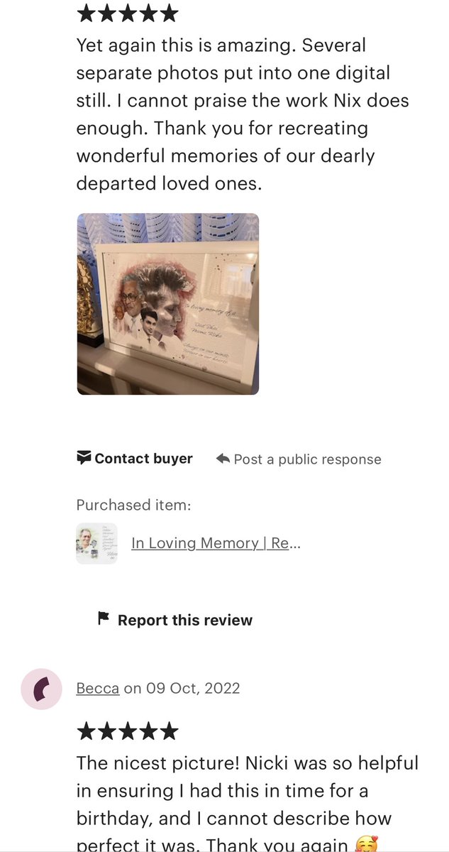 TwilightGifting's tweet photo. We ❤️ it when customers are so happy they take the time to leave us a review!

We work with all of our customers to create the perfect gift!

Check out our store to find your perfect gift. 

#giftshop #personalised #gifts #smallbusinessuk #etsyuk #greatservice https://t.co/mqf3TMfsc1