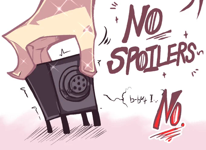 When you wanna talk about your OCs but can't because of  [ THE PLANS ] 