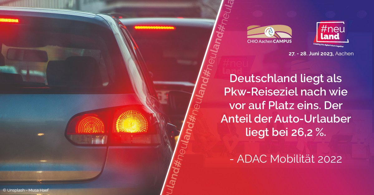 Deutschland braucht alternative, klimafreundliche und bezahlbare Mobilitätsformen. Wir freuen uns, am 27.-28. Juni 2023 den Fragen der mobilitätswende auf den Grund zu gehen und gemeinsam Lösungen zu finden. #mobilitätswende #neuland2023