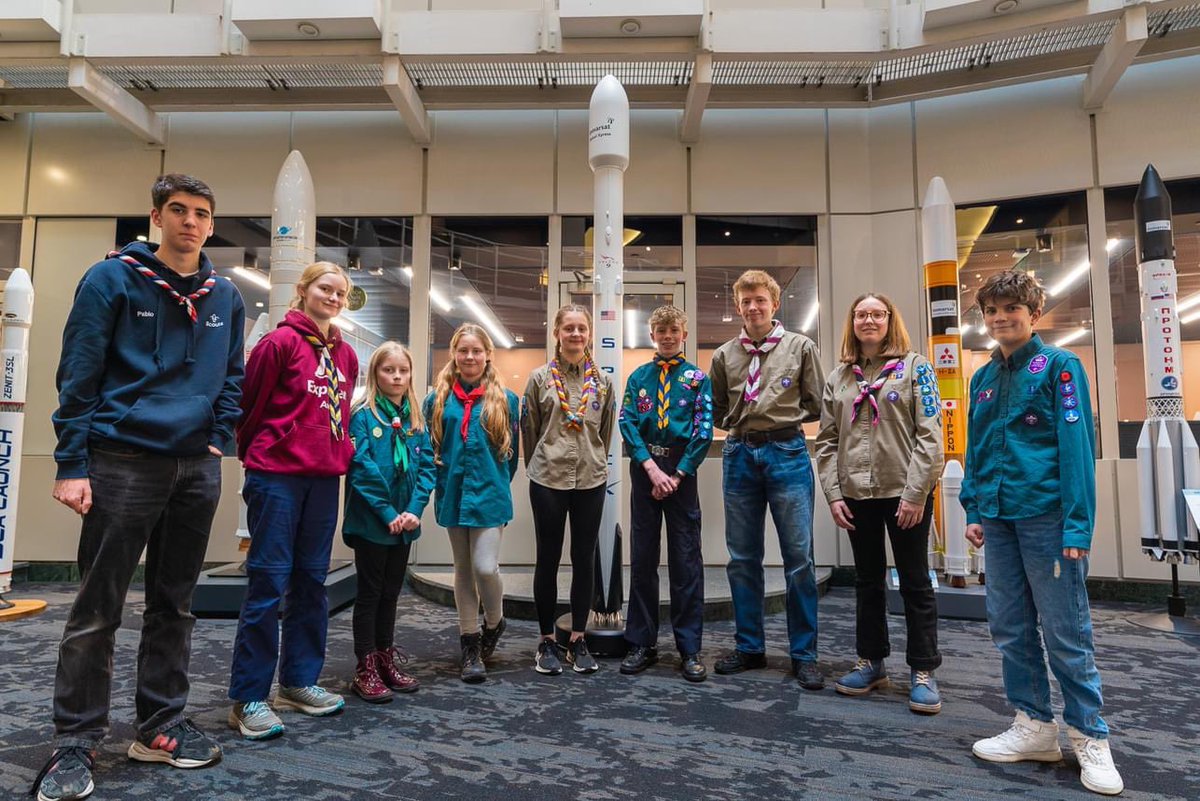 Scoutsscarter's tweet photo. Really pleased to be working on this partnership with @InmarsatGlobal - two lucky @scouts from @BerkshireScouts &amp; @GLNEScouts are going to Cape Canaveral to see a #satellite launch in February next year https://t.co/4BMphOcWlw