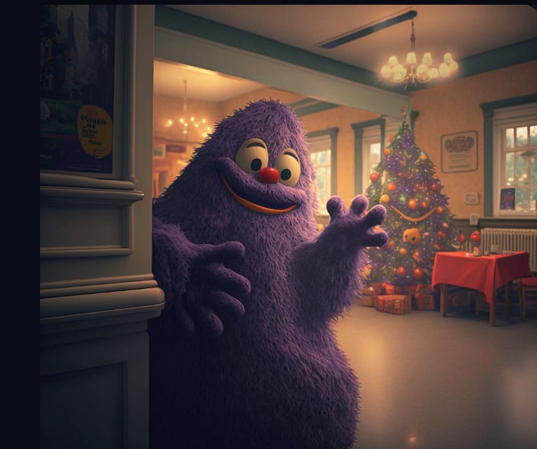 MitchellTaylors's tweet photo. @Tesla Merry Christmas from #Grimace https://t.co/9SneRGxDG3