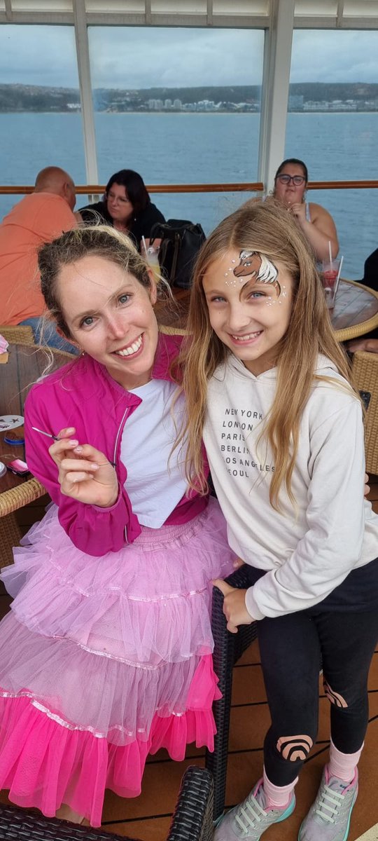 SuperEventsSA's tweet photo. 🤡Face painting fun on the MSC Kids Cruise Cape Town to Mosselbay 15 - 18 December 2022.  Make sure you do not miss the next MSC Kids Cruise from Durban to Pomene 27 - 31 March 2023. Book your  space now with only R3000 deposit. https://t.co/Ad31JhuBEd
#LiftAirline https://t.co/xnnX36wokZ