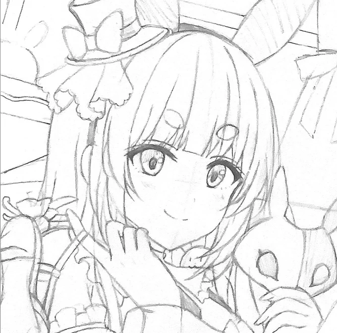 上げ直し!結構整形しました、反応してくださった方すみません🙇‍♀️

ぺこらオルタ新衣装!下描き経過

ロング黒衣装verが好き! 