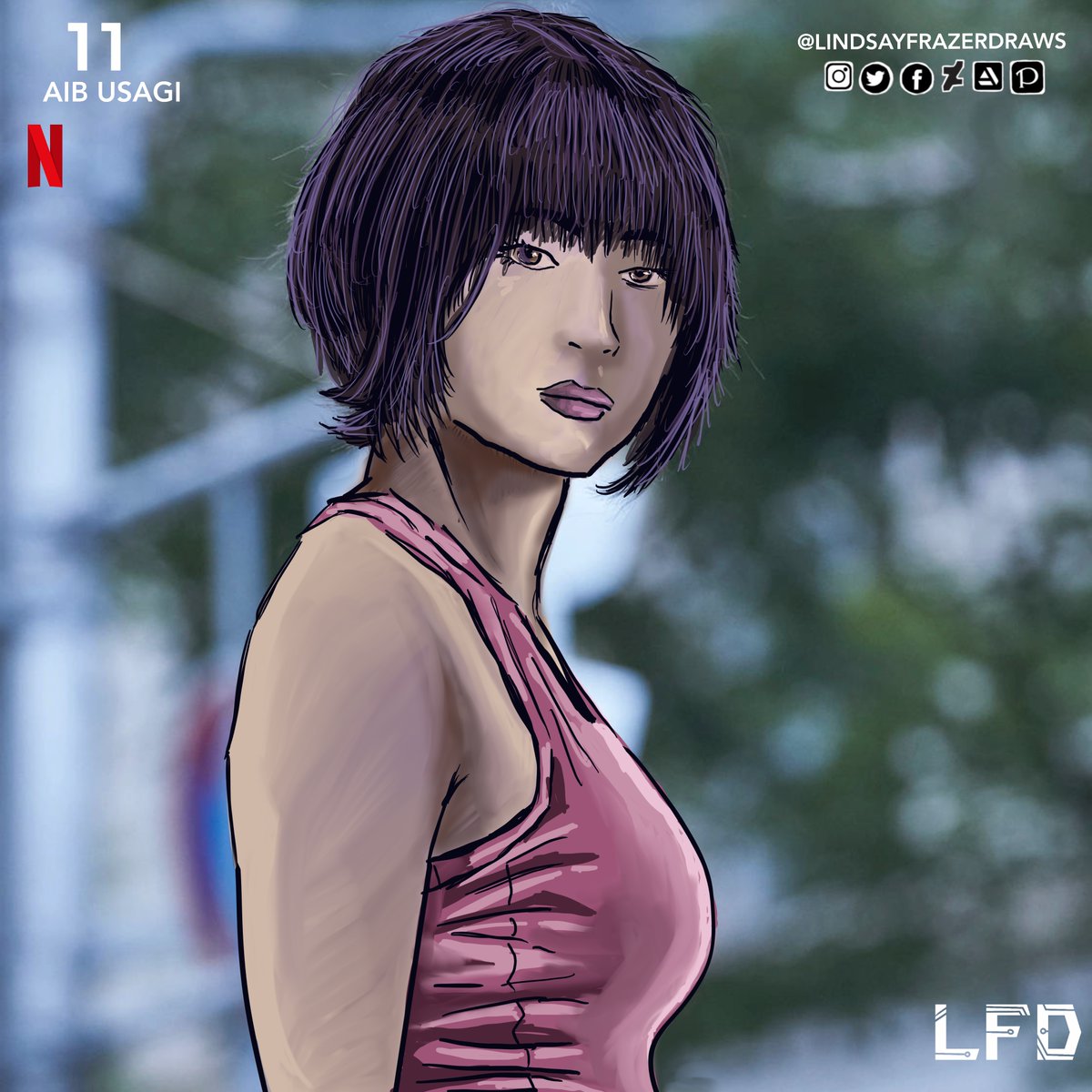 LindsayFrazer5's tweet photo. Day 11 #usagialiceinborderland
#99fanartschallange #今際の国のアリス #aliceinborderland #aliceinborderlandnetflix #aliceinboderland2 #netflixfanart #digitalfanart #aliceinboderlandseason2 #yuzuhausagi #usagifanart #taotsuchiya #netflixjapan https://t.co/USBhtXKUtd