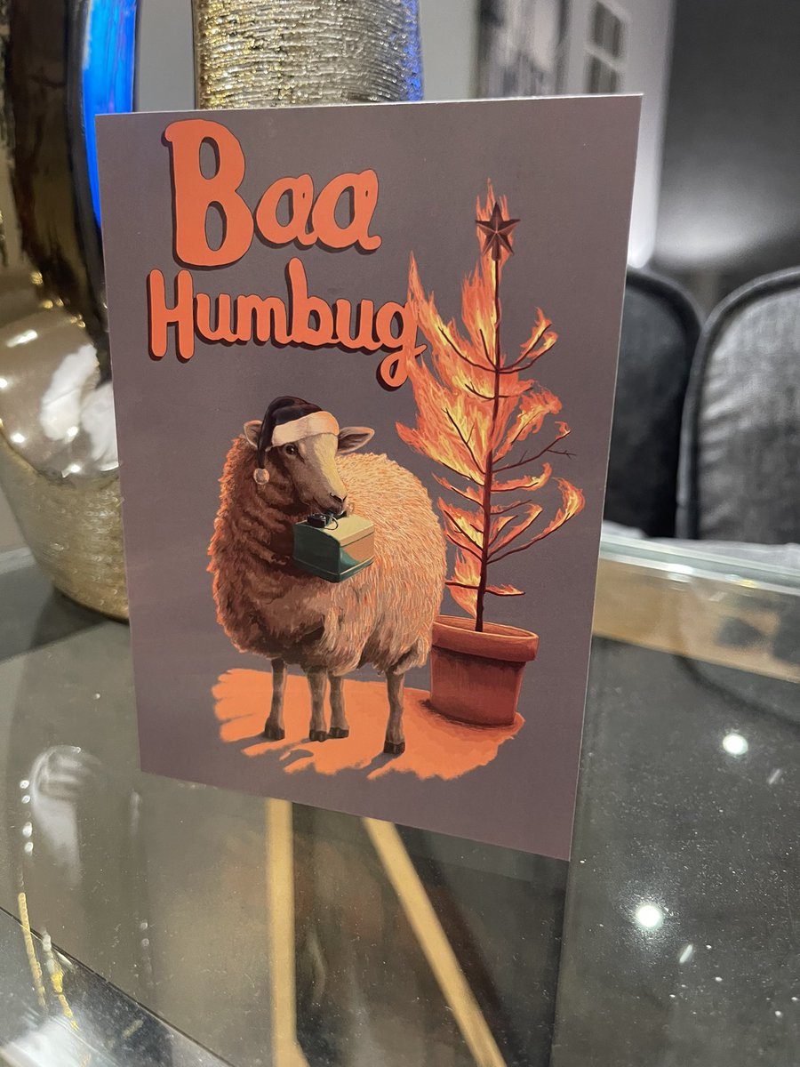 Baa Humbug #christmas2022countdown #christmascards2022 #christmas2022 #baahumbug