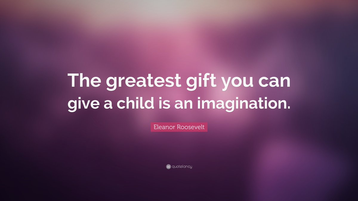 Xmas is coming!🎊🎊🎁🎁

Remember these wise words from Eleanor Roosevelt. "The greatest gift you can give a child is an imagination."

Studies have shown that an imagination, when nurtured and activated during childhood, gives us the ability to be hopeful for a better tomorrow.