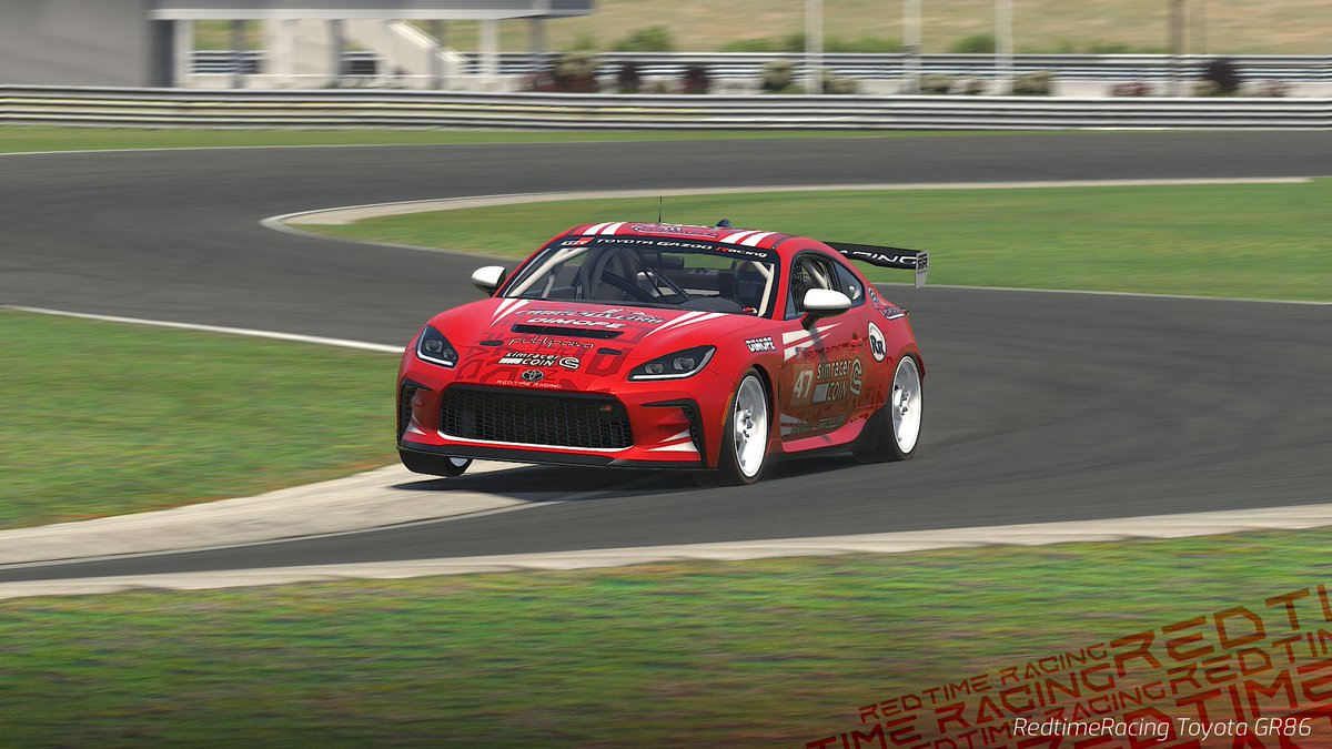 RedTimeRacing's tweet photo. New Toyota GR86 REDTIME revealed
Recently released by iRacing, the new Toyota GR86 is a huge success, and now it's available with team  REDTIME RACING colors.
#iRacing #Toyota86 #redtime #simracercoin https://t.co/PgSxRP22XV