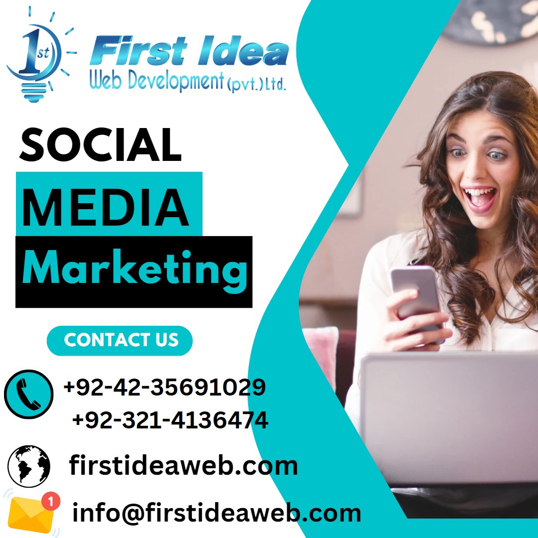 firstideaweb's tweet photo. Social Media Marketing 
For your Business Sales Grow Your BusinessFor Quick Discussion, WhatsApp now: ?https://t.co/b834mu9cFN
info@firstideaweb.com +92-42-35691029 https://t.co/Y0Q7E2JuWO