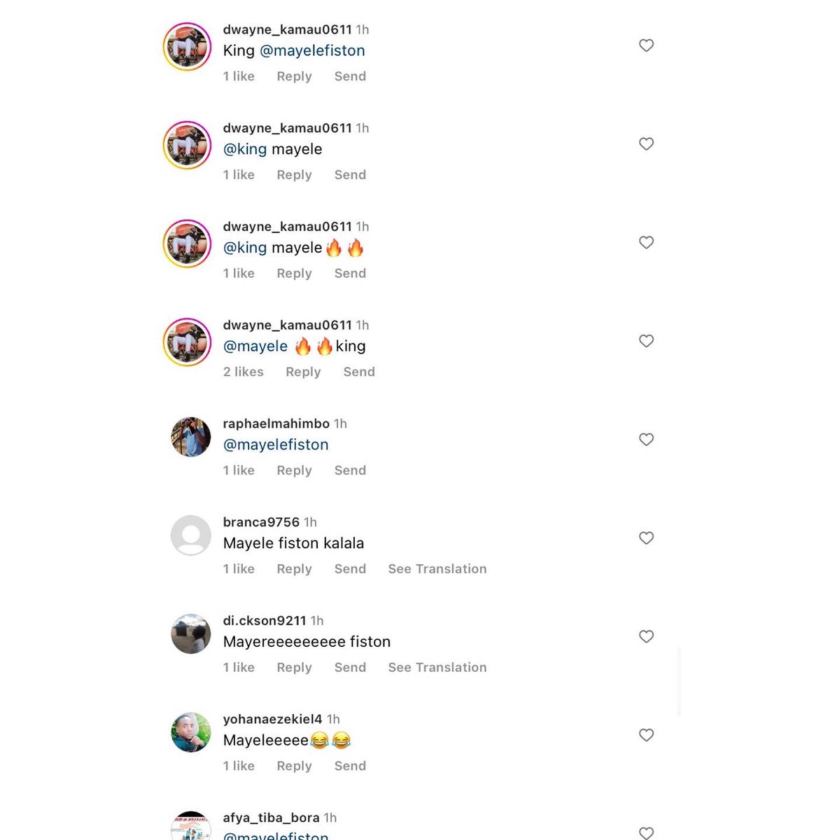 wasafifm's tweet photo. Kura hizo zinazopigwa kwa njia ya comments katika ukurasa rasmi wa Instagram wa #leopardleader ambacho ni chombo cha habari za Michezo kutoka nchini DR Congo. https://t.co/kzNJXcj335