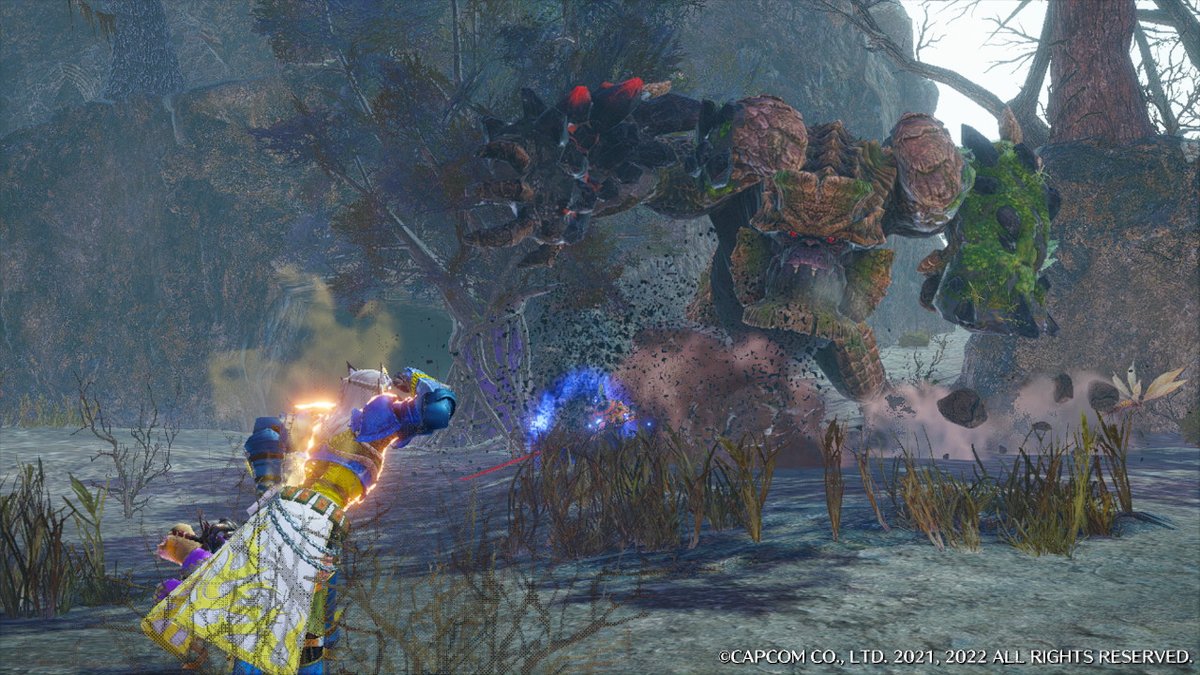 taintedmantis's tweet photo. Valkyrie Lenneth with Cloud Strife. Also doing some Garangolm sightseeing!
#Sunbreak #SELFIE #ValkyrieProfile #CloudStrife #HunterGram #MHRise #MonsterHunter #NintendoSwitch https://t.co/6ymYzewYbO