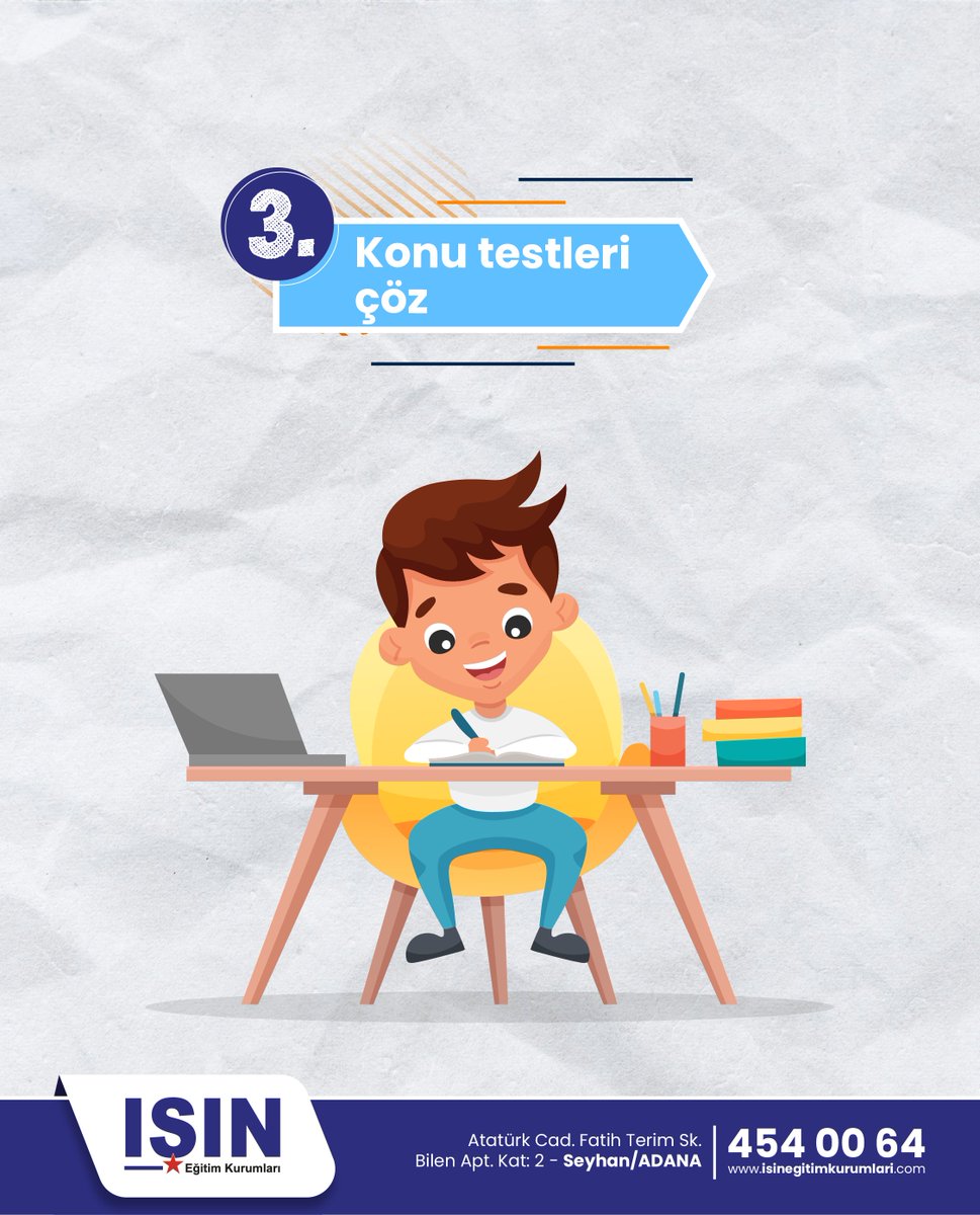 ISINKPSS01's tweet photo. #IşınÖneriyor
Zamanı daha iyi yönetmek ve verimli çalışmak istiyorsan şu adımları izleyebilirsin:
1. Haftalık plan yap.
2. Hangi konularda eksik olduğunu belirle.
3. Motivasyonunu korumak için konu testlerinden başla. https://t.co/3zGIKCLwQO