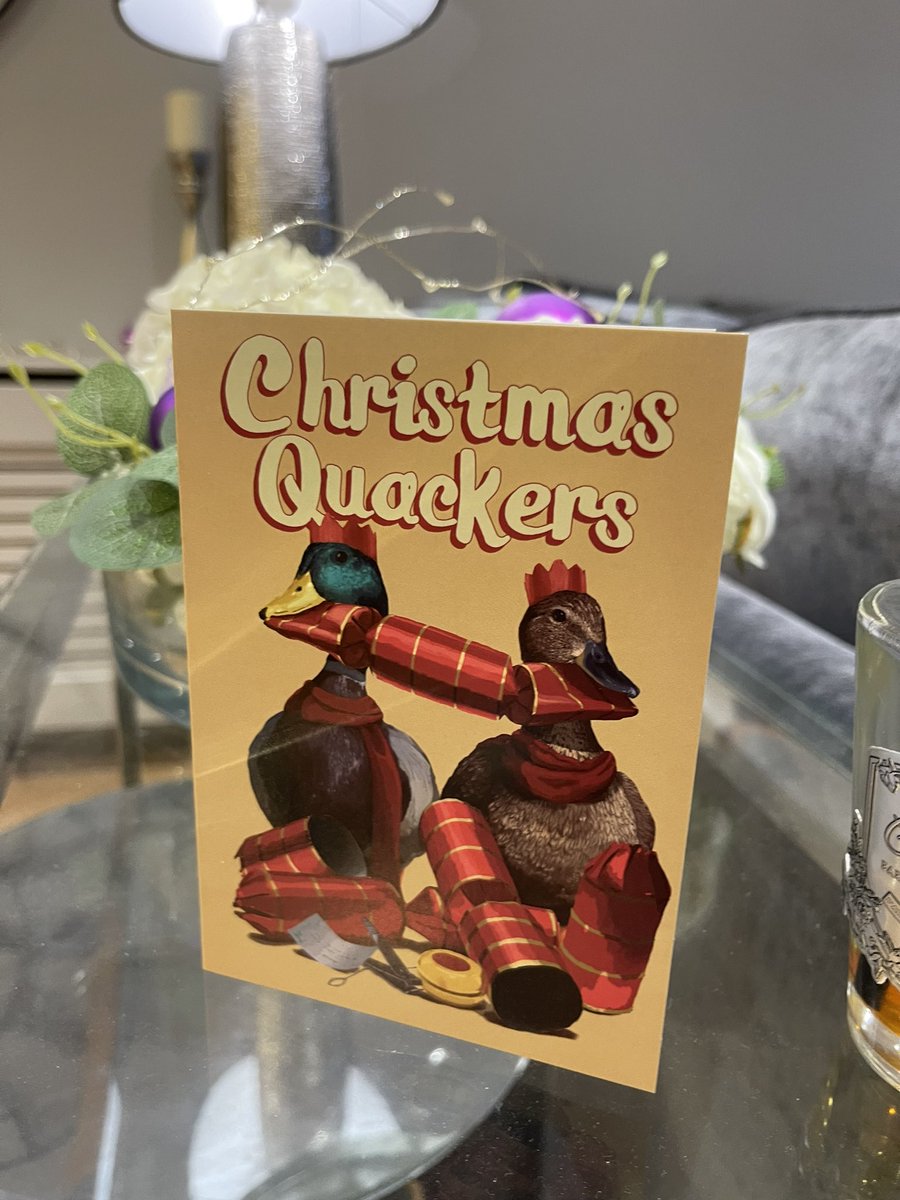 Christmas Quackers #christmas2022countdown #christmascards2022 #christmas2022 #christmascrackers