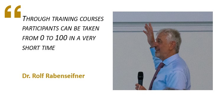 VSCluster's tweet photo. The final part of the article series 'Talks with Rolf Rabenseifner' is here! Topics discussed:

• the added value of training
• Rolf's train-the-trainer program
• advice for trainers

Read the full article by @EuroCC_Belgium 👉 https://t.co/InkQTf3V9Y

#hpc #training @HLRS_HPC https://t.co/UQrTrqypyZ