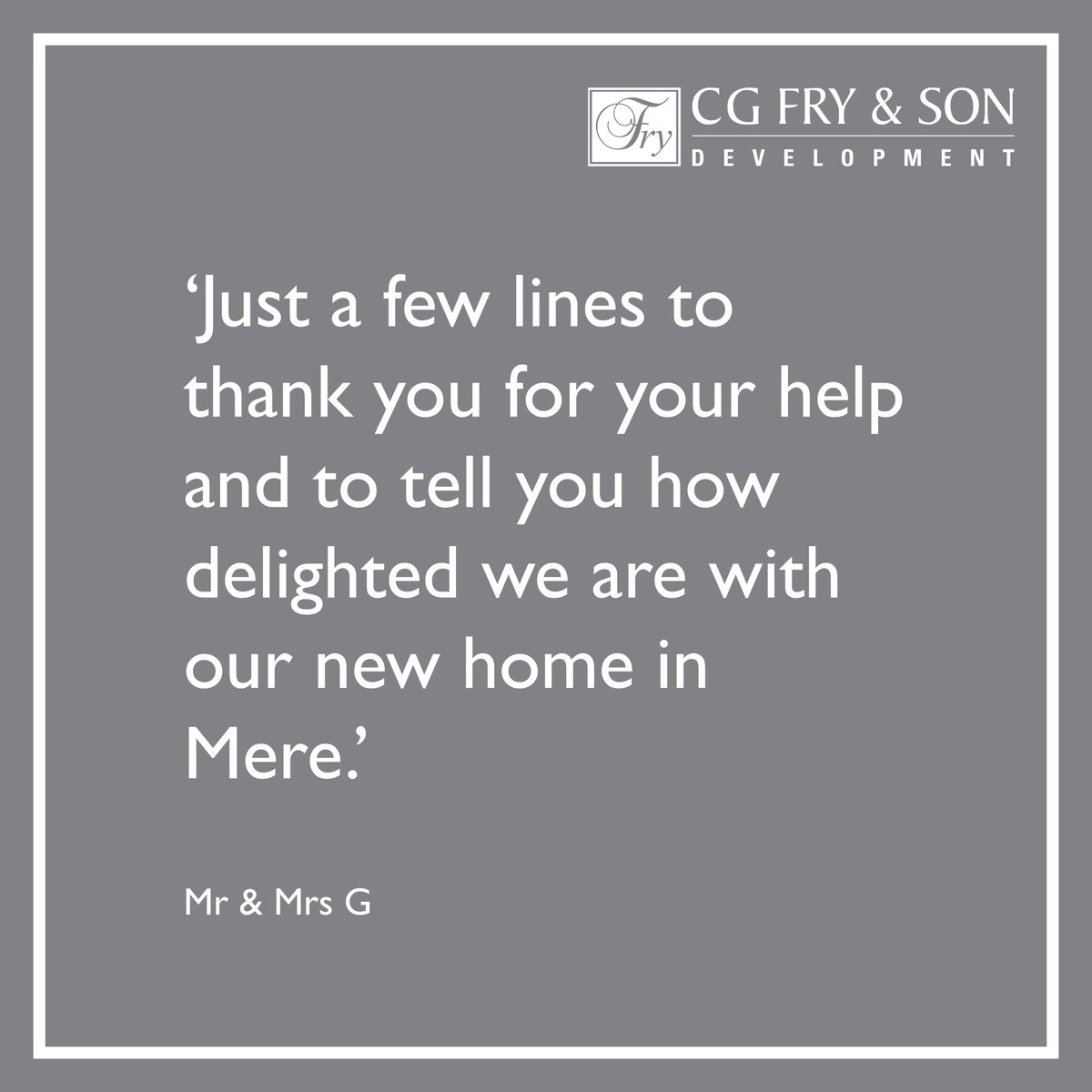 With over 70 collective CG Fry experience and many more in the property industry between them, our experienced Sales Negotiators are on hand to support every step of your new home journey. See what you recent purchasers have had to say.