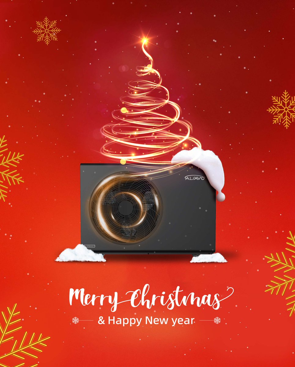 Merry Christmas &amp; Happy New Year!
————
#alsavo #inverboost #househeating #heatpump #merrychristmas #merryxmas #happynewyear